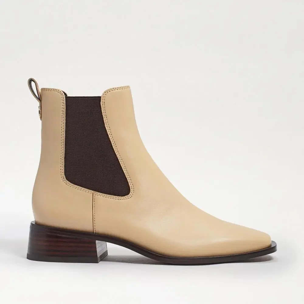 Sam Edelman Thelma Chelsea Boot 6.5 Butter/Beige